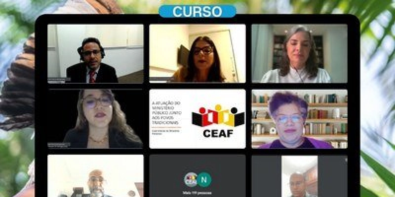 Procuradores do MPF destacam desafios e direitos de povos tradicionais em curso promovido pelo MPPB