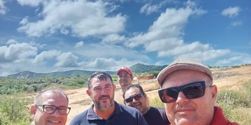 Comandante do 12º BPM visita local onde será construída a nova sede do batalhão 