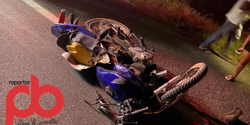 Jovem fica ferido em colisão na BR 230, próximo ao município de Aparecida