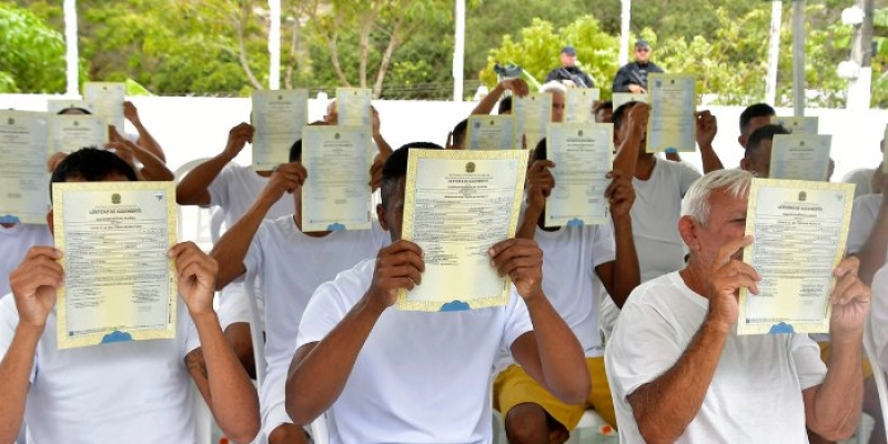 Semana Nacional do Registro Civil realiza ações em presídios do estado