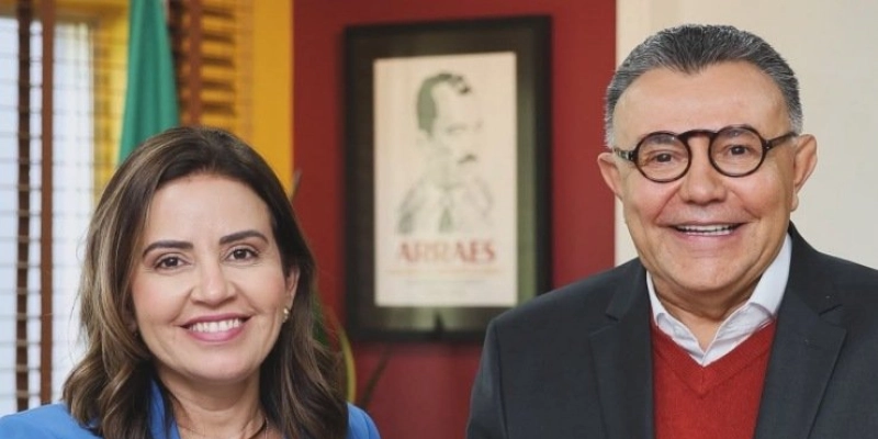 Em Brasília: Pollyanna se reúne com Siqueira, que reforça apoio do PSB à sua candidatura à Câmara Federal em 2026