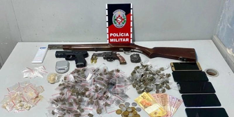 Polícia Militar realiza operação e prende suspeitos por tráfico de drogas