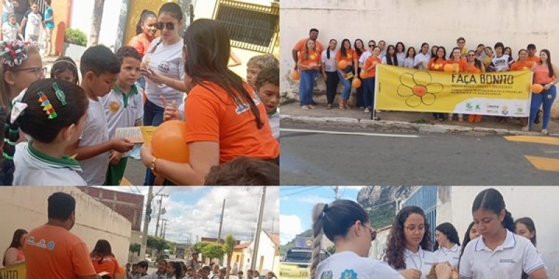 Blitz Educativa mobiliza Vieirópolis na luta contra a Exploração Sexual Infantil
