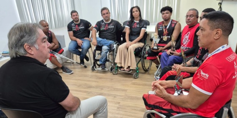 Equipe campeã brasileira de basquete em cadeira de rodas sub-23 agradece apoio do Governo da Paraíba