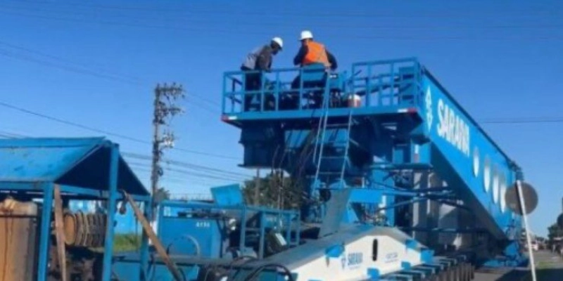 Transformador gigante segue para Nova Palmeira e altera trânsito na PB-177