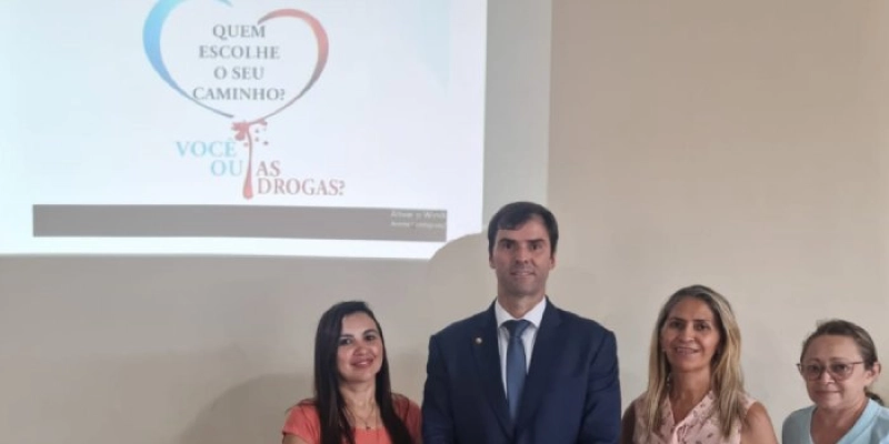 Promotoria de Itaporanga inicia campanha de prevenção às drogas, em escolas