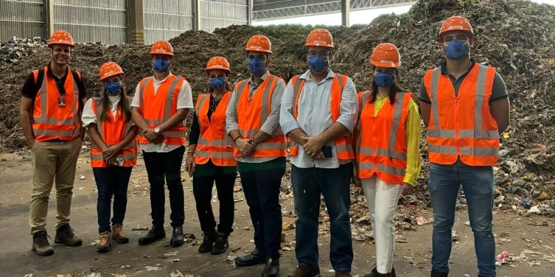 MPPB conhece unidade de tratamento mecanizado de resíduos, em Pernambuco