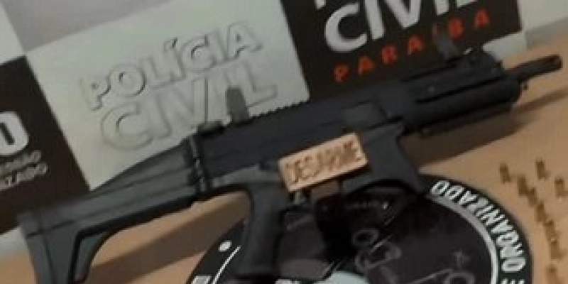 Ação entre DESARME e DRACO prende suspeito de fornecimento de armas e envolvimento em homicídios, na PB