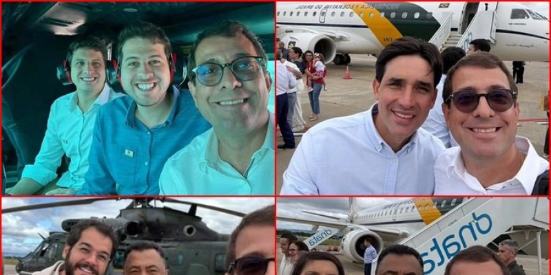Gervásio Maia participa de comitiva presidencial em inauguração do Ramal do Apodi