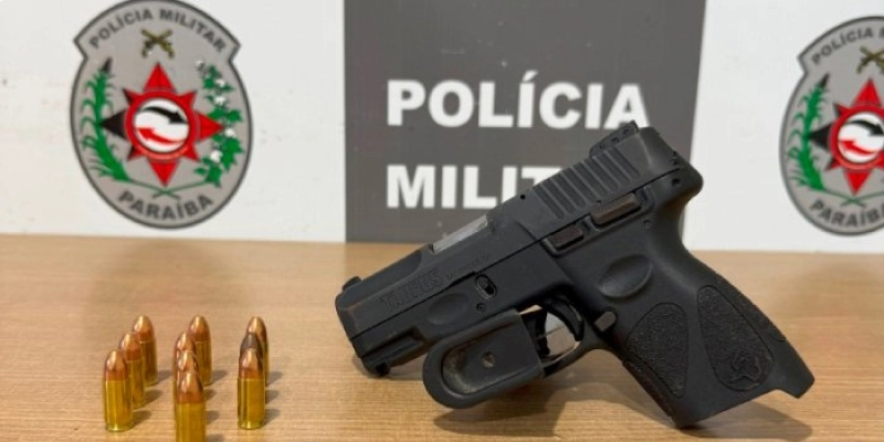 MAIS UMA: Polícia Militar apreende a quinta arma de fogo na zona norte da Capital