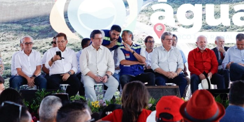 Cícero Lucena participa da inauguração do Ramal Apodi e destaca legado na Transposição do São Francisco