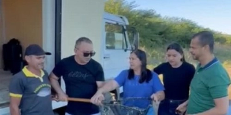 Jutay Meneses promove peixamento e reforça apoio à pesca artesanal no Sertão