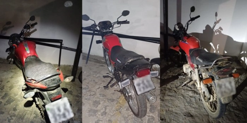 Em menos de 7h, PRF apreende quatro motos adulteradas no agreste paraibano