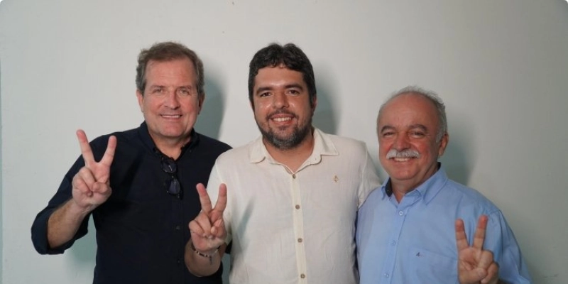 Tyrone e Inácio Falcão oficializam dobradinha política para 2026 com aval de João Azevêdo