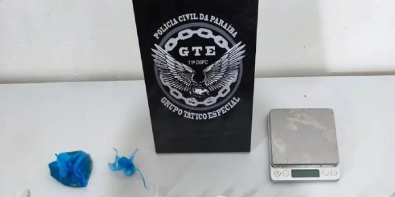 Polícia Civil prende suspeito de tráfico de drogas