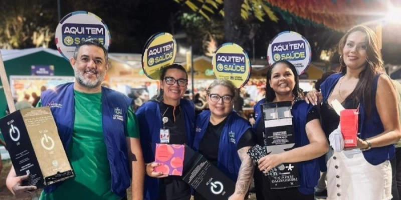 Secretaria de Estado da Saúde inicia campanha de prevenção às ISTs no Parque do Povo