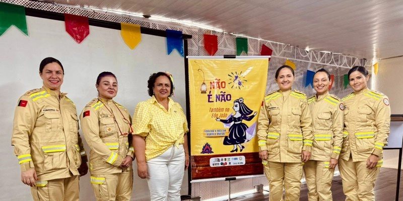 Governo da Paraíba lança campanha "Não é Não" para combater importunação sexual durante o São João