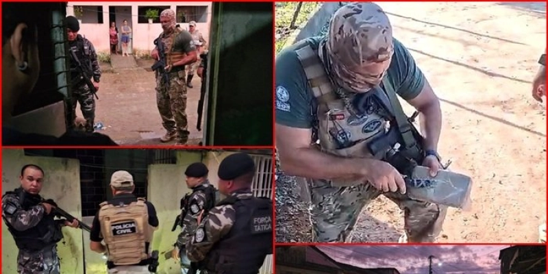 Forças de segurança deflagram operação mirando tráfico, homicídios e crimes patrimoniais, na PB