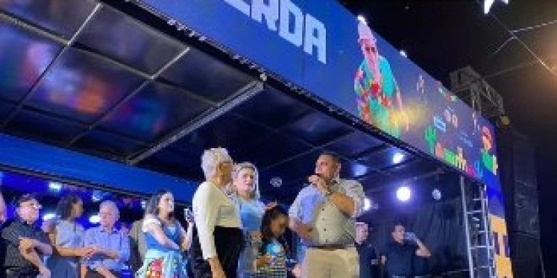 João Neto destaca parceria com o Estado durante realização do São João na Rede em Aparecida
