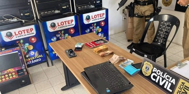 Polícia realiza ação efetiva contra jogos de azar em Pombal