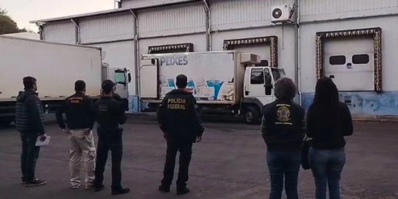 PF combate o comércio ilegal de pescados em sete estados brasileiros