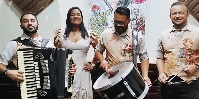 Polo Centro Histórico tem Trio Forrozão Bom Que Só, Lily Sanfoneira e Dida Pachequinho, nesta sexta-feira