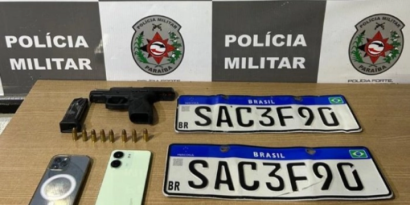 PM prende integrantes de facção e impede ataque em comunidade de João Pessoa