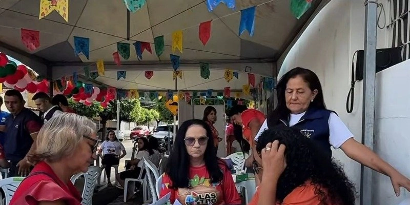 Secretaria de Saúde de Lastro realiza grande ação de cuidado e prevenção no aniversário da cidade