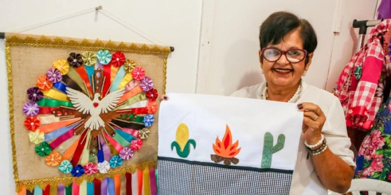 Artesanato é protagonista nas festas juninas resgatando raízes, tradições e religiosidade