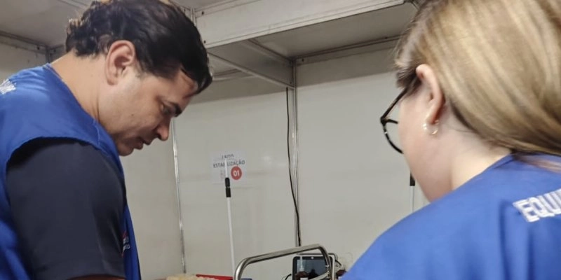 Posto Médico do Governo do Estado instalado no Terreiro do Forró atende 79 pessoas nos dias de festejos juninos