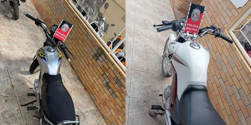Polícia recupera duas motos com queixa de roubo e furto em Bom Sucesso e Catolé do Rocha