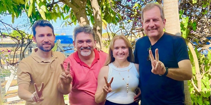 Deputado Michel Henrique e Tyrone montam palanque forte em Sousa com apoio de suplente de Vereador 