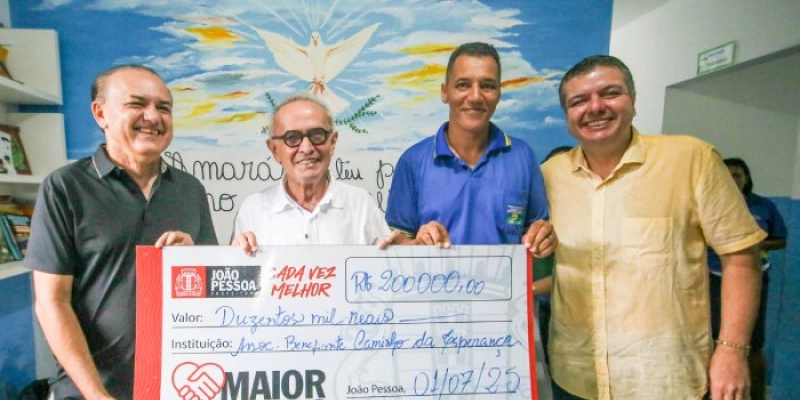 Cícero Lucena fortalece ações sociais com liberação de mais de R$ 7 milhões em emendas cidadãs