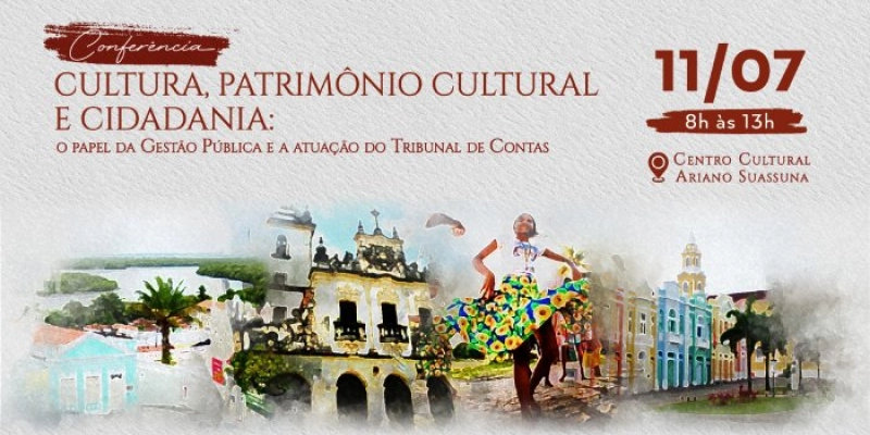 TCE-PB e MPC promovem conferência sobre patrimônio cultural como motor do desenvolvimento e homenageiam Flávio Tavares