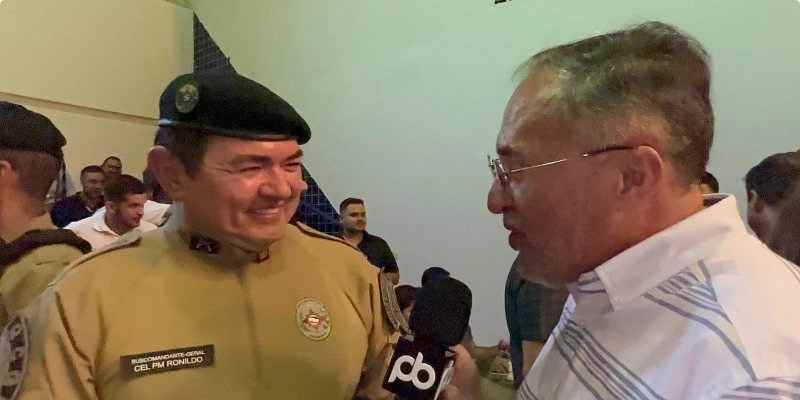 Coronel Ronildo subcomandante da PMPB, explica construção da nova sede do 14º BPM em Sousa com investimento de R$ 7 milhões 
