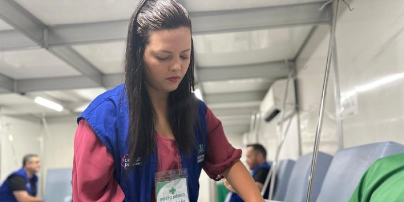 Saúde da Paraíba registra quase 3 mil atendimentos no Posto Médico do Parque do Povo