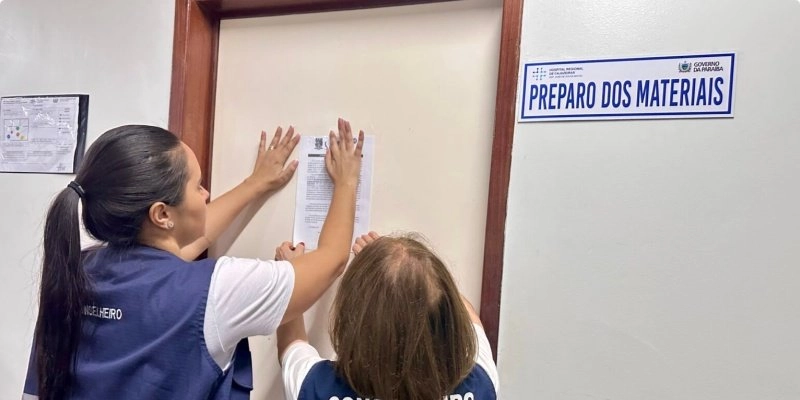 Coren-PB interdita setores do Hospital Regional de Cajazeiras por risco à vida de pacientes e profissionais