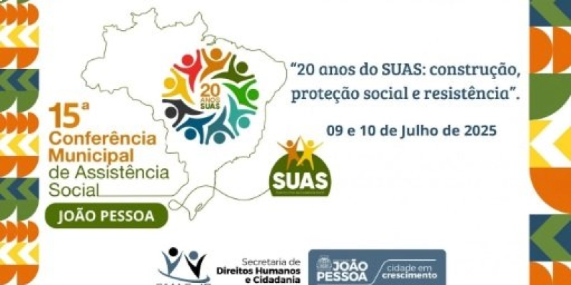 Conferência Municipal de Assistência Social inicia nesta quarta-feira celebrando os 20 anos do SUAS