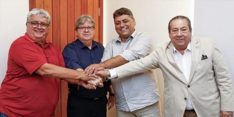 Prefeito de Vieirópolis busca investimentos junto ao Governo do Estado