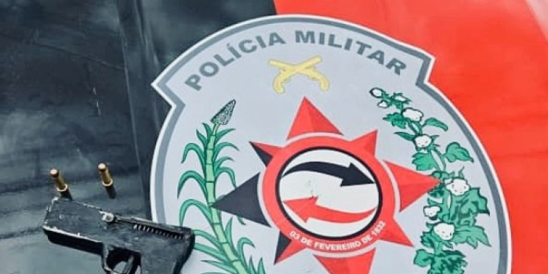 PM localiza menor e apreende Arma de Fogo e Munições em ação contínua contra o Tráfico, no Sertão
