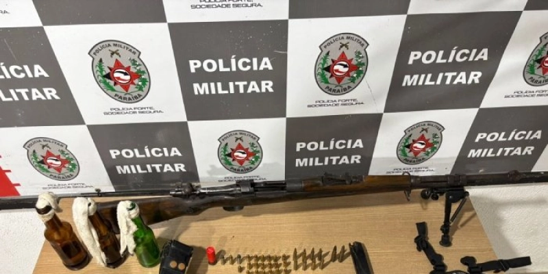 Operação evita ataque a tiros e apreende fuzil que facção iria usar no crime em comunidade de JP