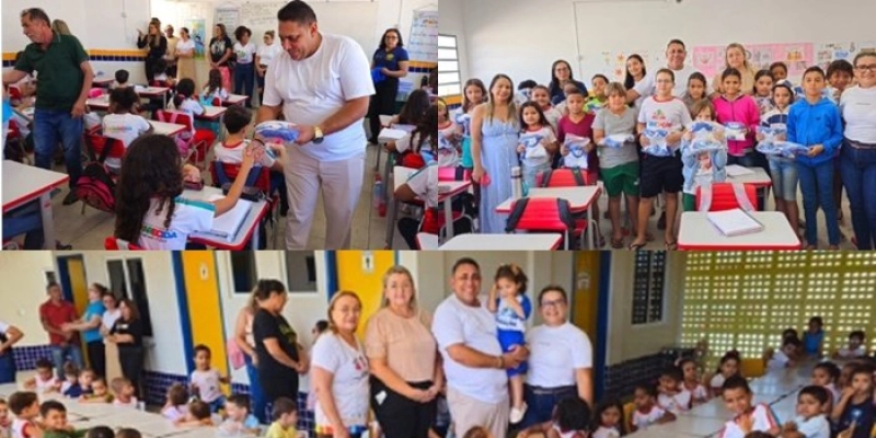 Prefeitura de Aparecida investe na valorização da educação com entrega de novos fardamentos escolares
