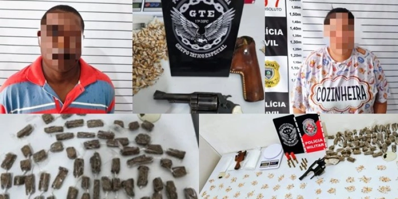 Polícias Civil e Militar da Paraíba realizam operação conjunta contra o crime organizado