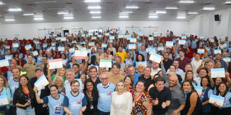 Cícero Lucena e Leo Bezerra dão posse a conselheiros do ‘Você Prefeito’ e destacam participação popular no sucesso das políticas públicas