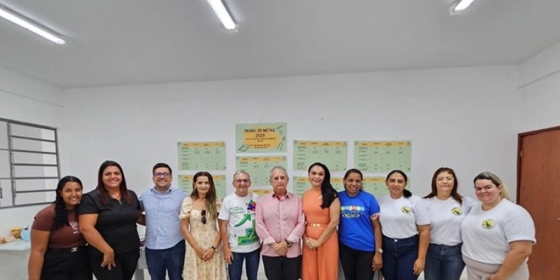 Em Sousa: prefeito em exercício, Dr. Zé Célio, realiza visita à escola municipal e dialoga sobre práticas de preservação do meio ambiente