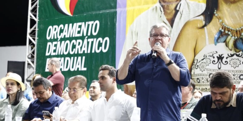 Em Barra de Santa Rosa, João Azevêdo dialoga com a população na audiência do OD e destina investimentos de mais de R$ 22,5 milhões à região