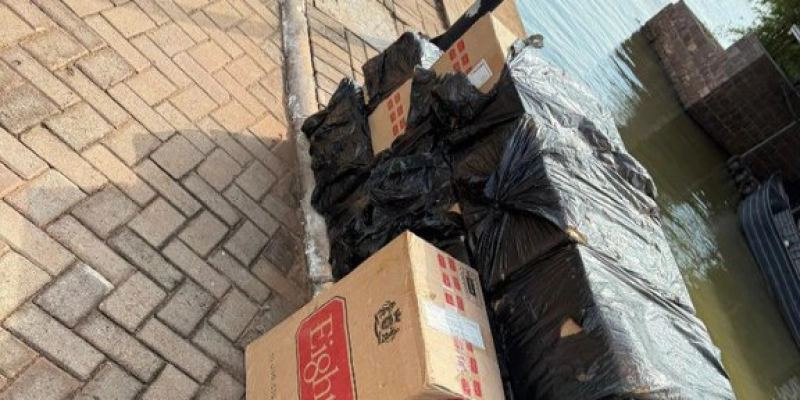 PF apreende carga de cigarros contrabandeados