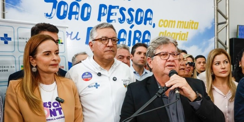 João Azevêdo inaugura Hospital da Mulher ao lado do ministro Alexandre Padilha e destaca estrutura moderna e humanizada do equipamento