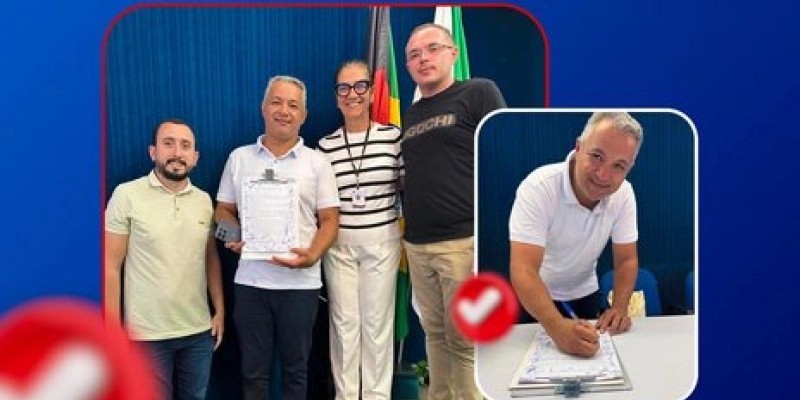 Gerôncio Júnior assina pacto do TCE-PB em defesa da Primeira Infância