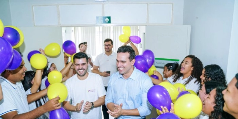 Vice-governador Lucas Ribeiro participa de acolhimento dos estagiários da edição 2025 do programa Primeira Chance